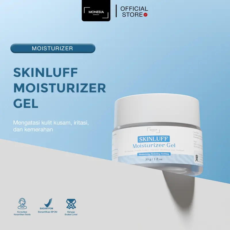 Skinluff Moisturizer Gel | Moisturizer Anti Kemerahan